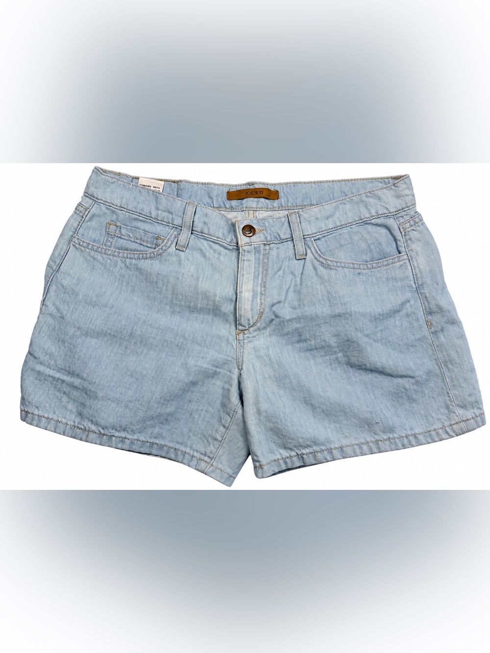 Joes Jeans Light Blue Denim Linen Women’s Shorts Sz 30